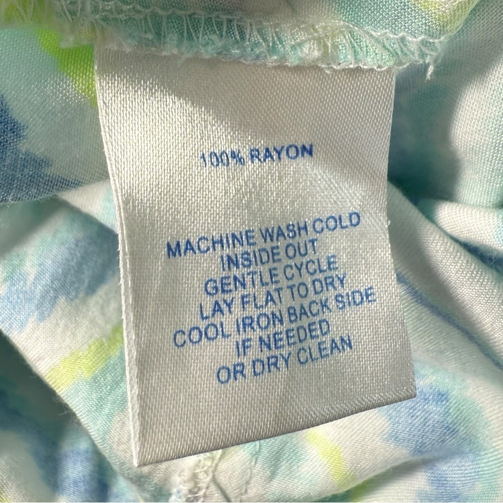 Southern Tide Women’s Kendall Geo Romper Blue Green Size Small - Picture 6 of 9